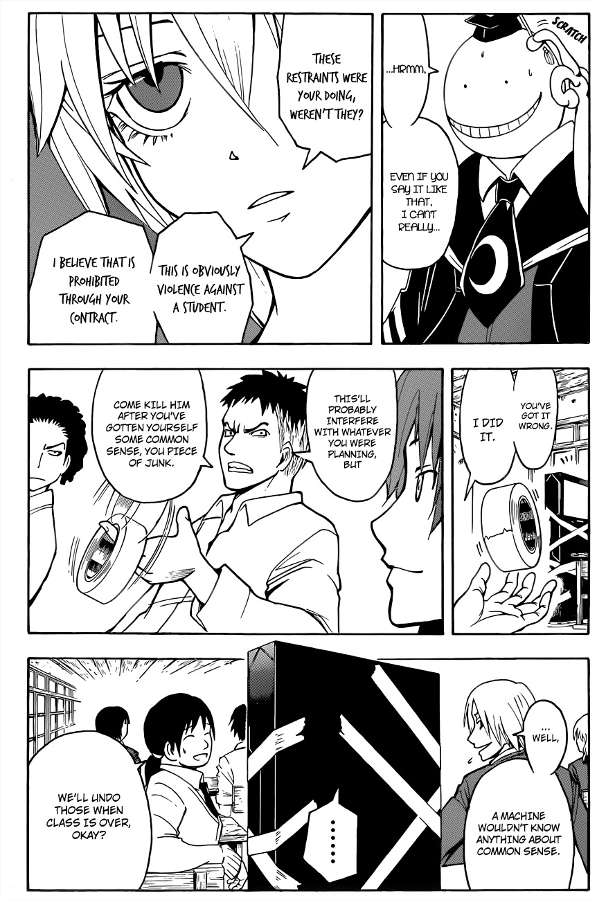 Ansatsu Kyoushitsu Chapter 21 page 9 - Chapter 21 : Improvement Time