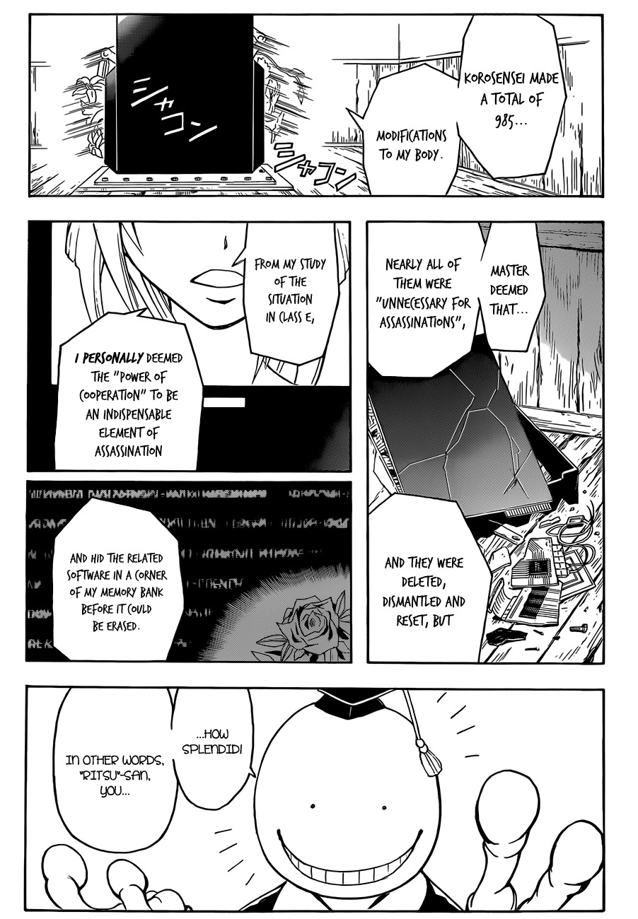 Ansatsu Kyoushitsu Chapter 22 page 18 - Chapter 22 : Autonomy Time.