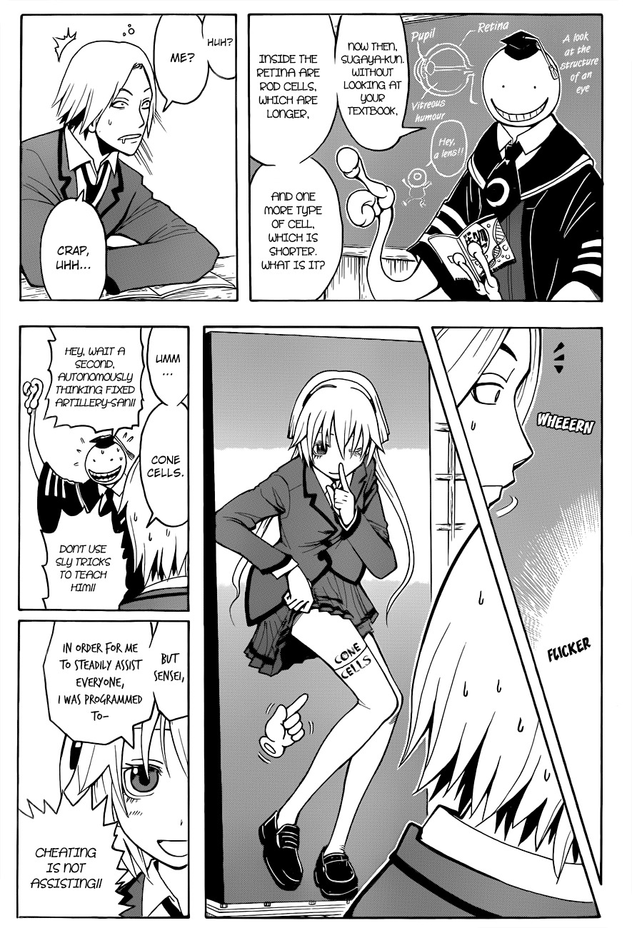 Ansatsu Kyoushitsu Chapter 22 page 6 - Chapter 22 : Autonomy Time.