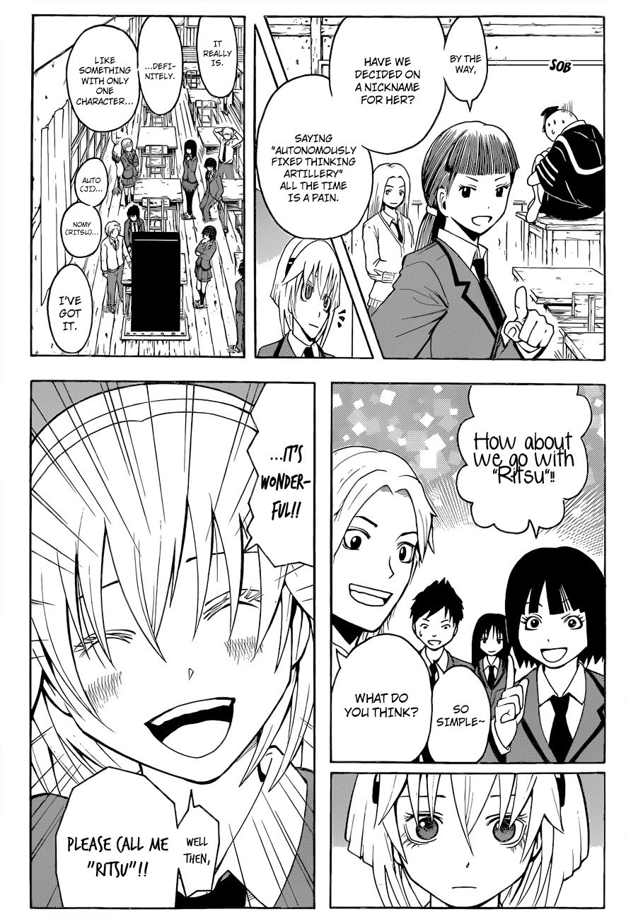 Ansatsu Kyoushitsu Chapter 22 page 9 - Chapter 22 : Autonomy Time.
