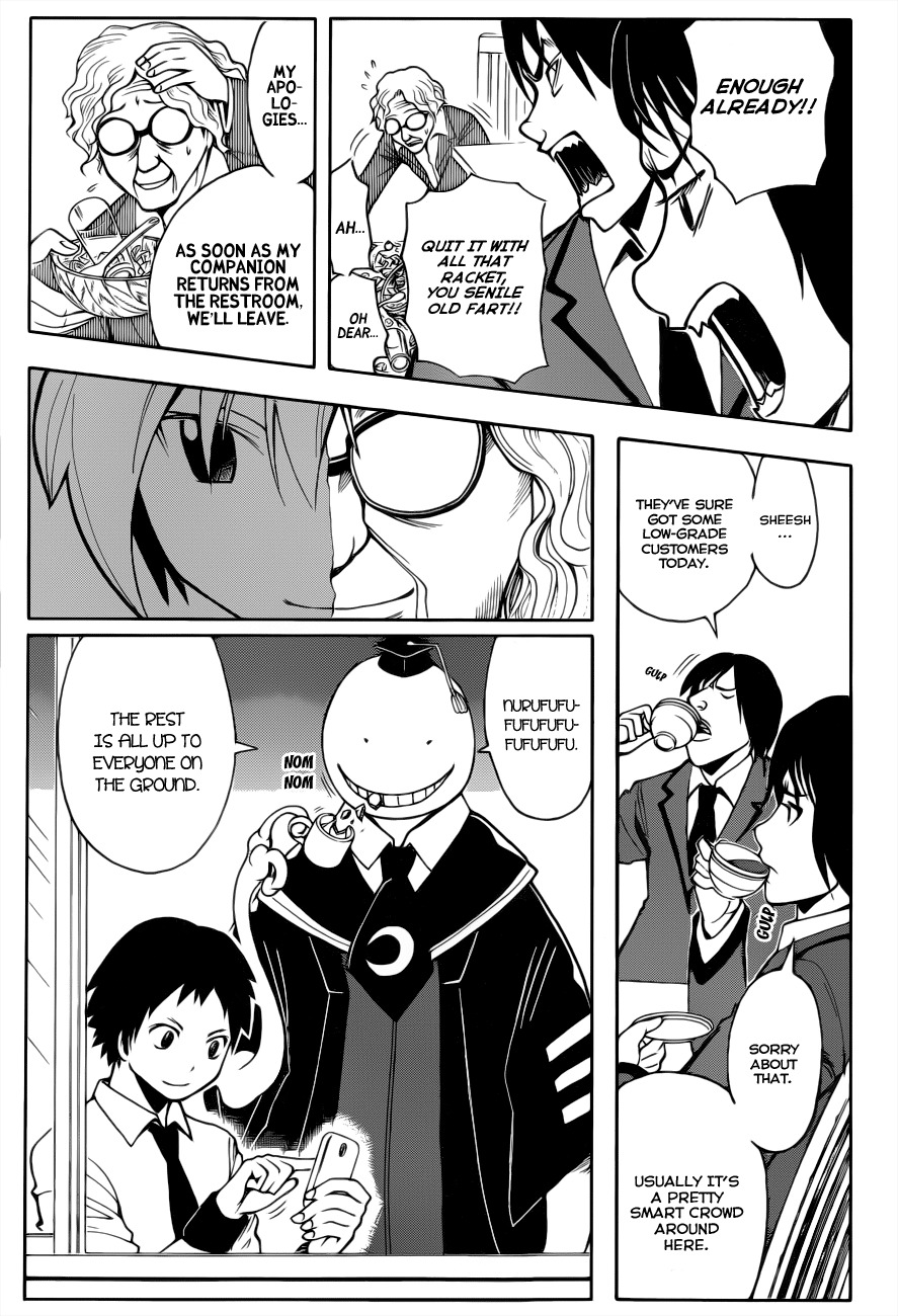 Ansatsu Kyoushitsu Chapter 24 page 12 - Chapter 24 : Retaliation Time.