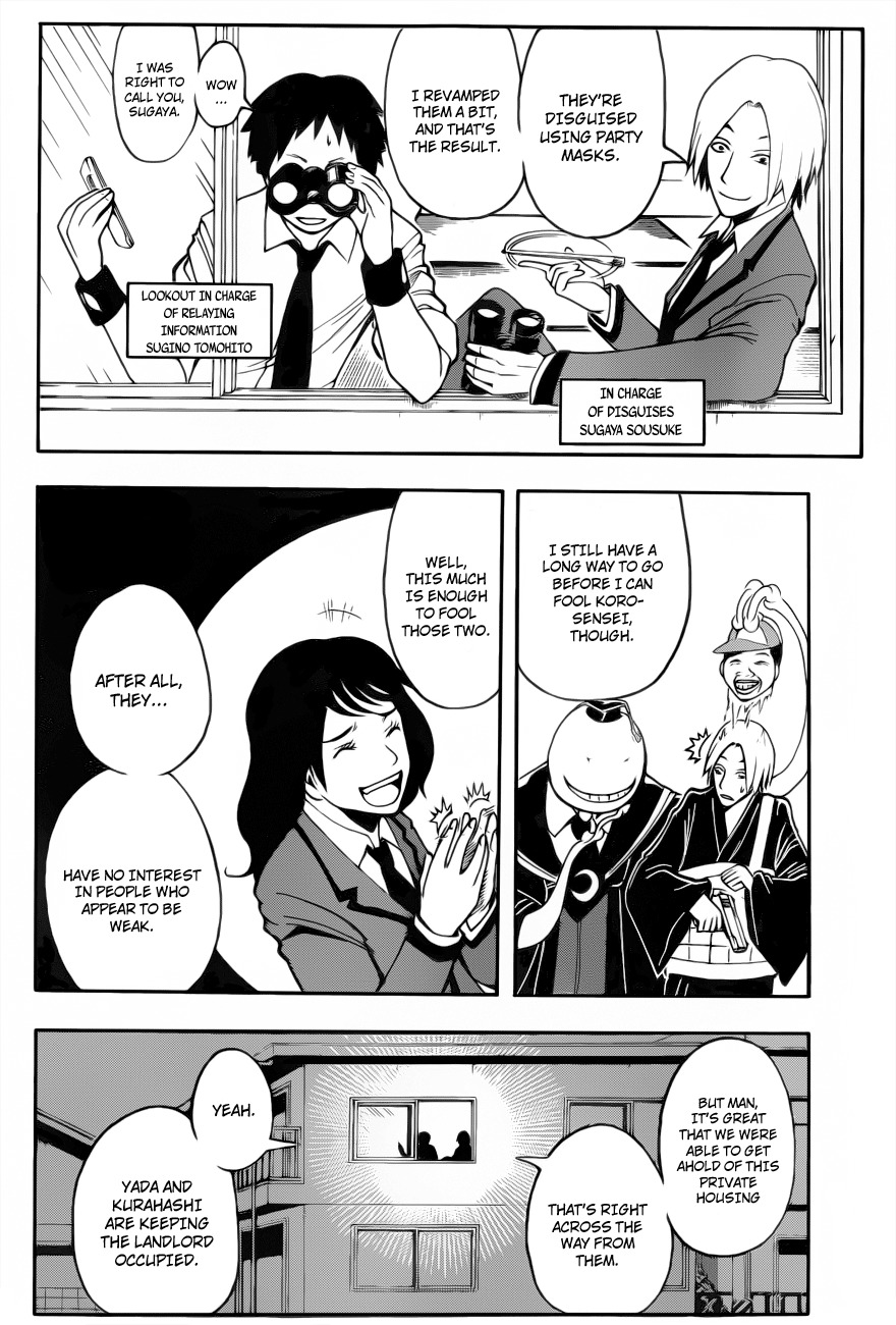 Ansatsu Kyoushitsu Chapter 24 page 7 - Chapter 24 : Retaliation Time.