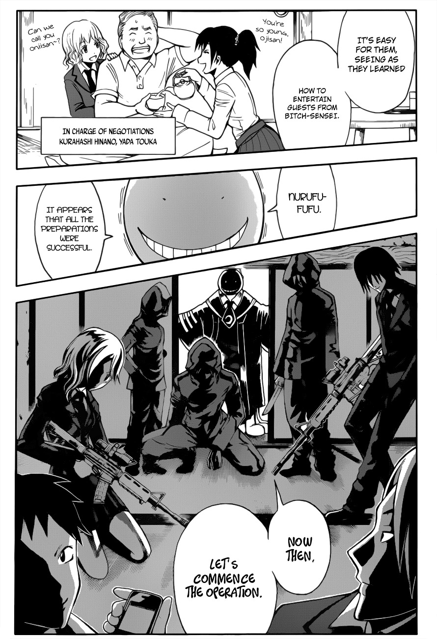 Ansatsu Kyoushitsu Chapter 24 page 8 - Chapter 24 : Retaliation Time.