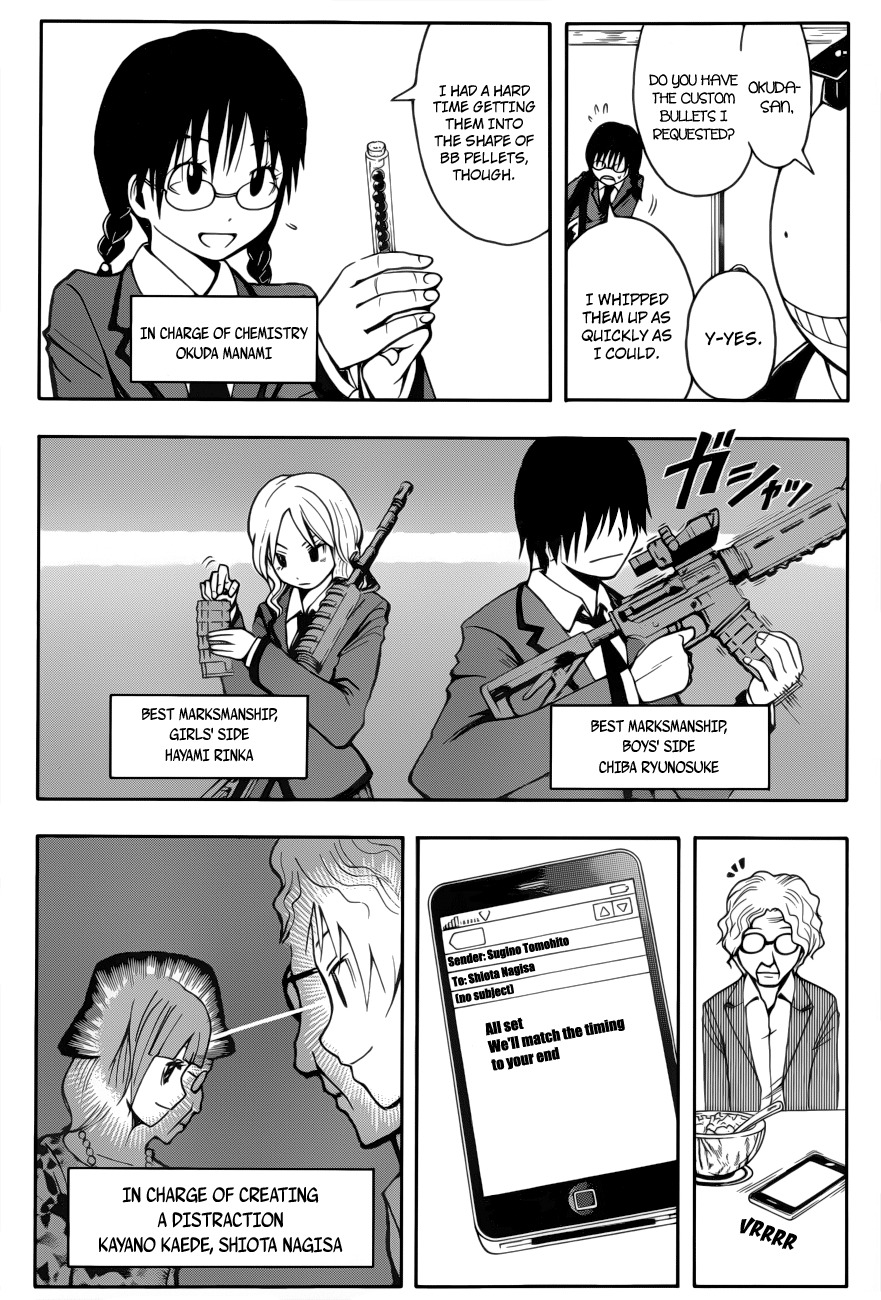 Ansatsu Kyoushitsu Chapter 24 page 9 - Chapter 24 : Retaliation Time.