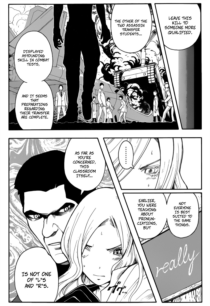 Ansatsu Kyoushitsu Chapter 25 page 18 - Chapter 25 : L and R Time.