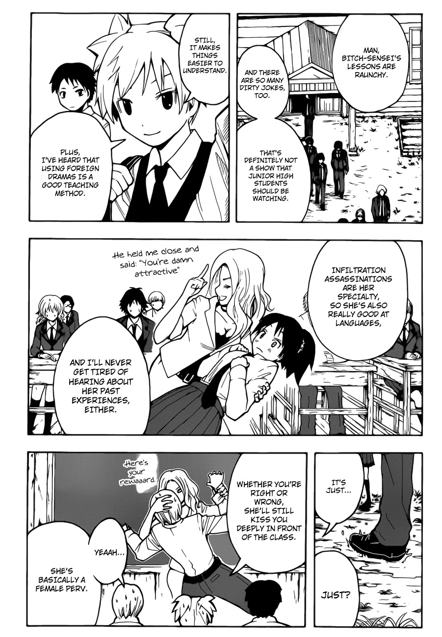 Ansatsu Kyoushitsu Chapter 25 page 5 - Chapter 25 : L and R Time.