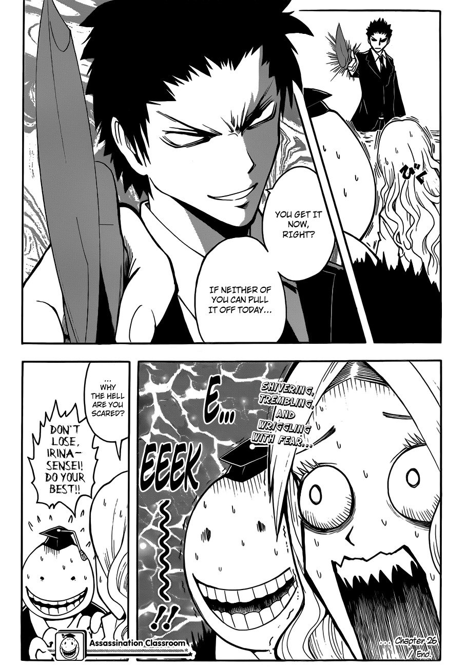 Ansatsu Kyoushitsu Chapter 26 page 20 - Chapter 26 : Master's time.