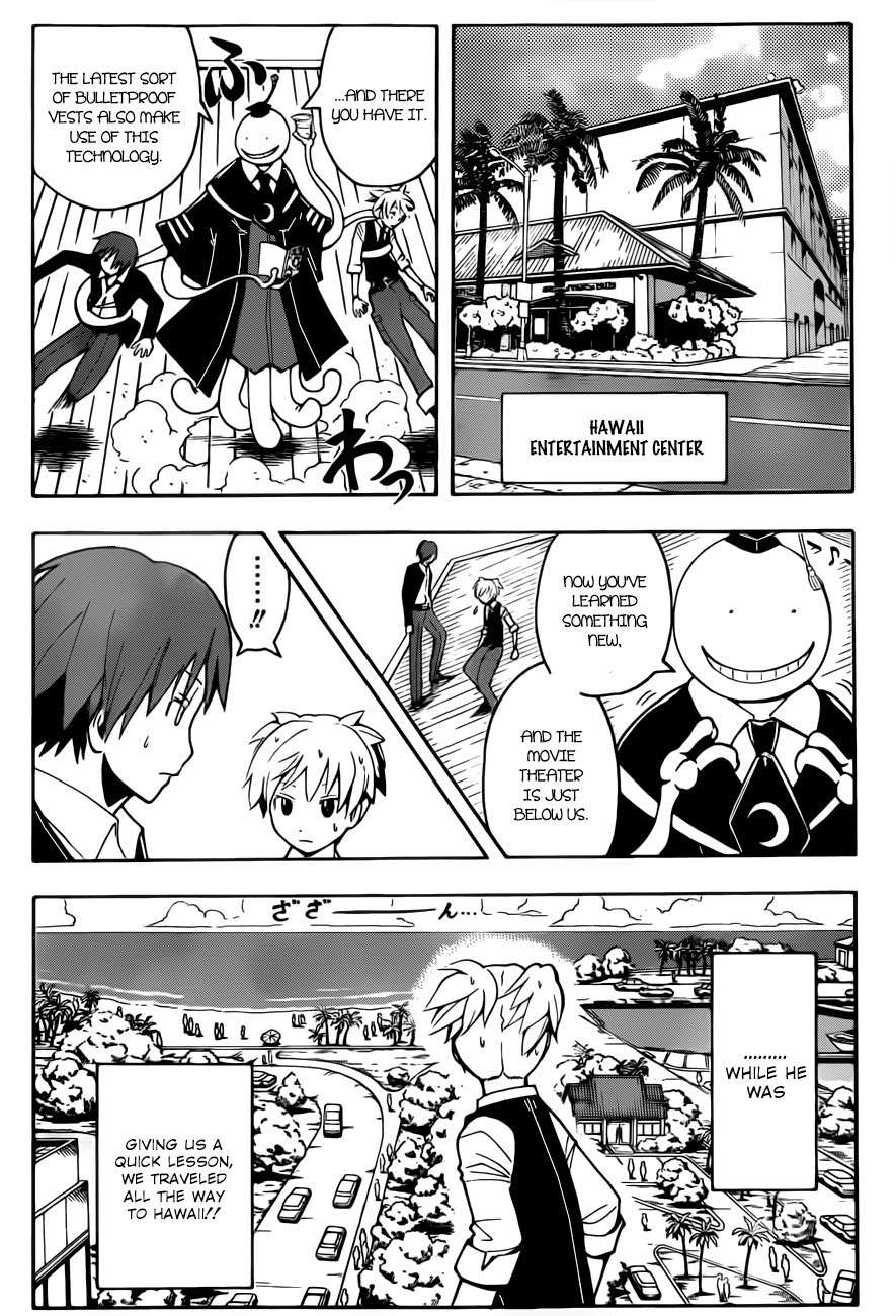 Ansatsu Kyoushitsu Chapter 28 page 10 - Chapter 28 : Movie Time.