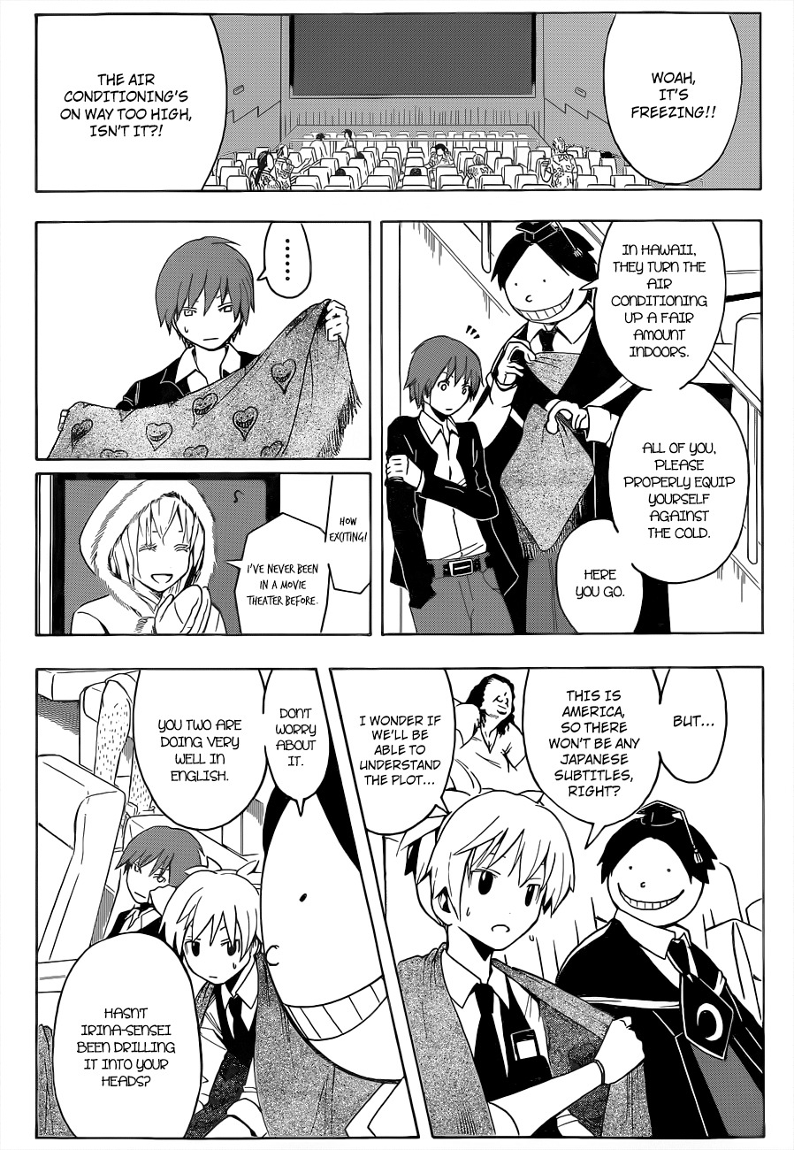 Ansatsu Kyoushitsu Chapter 28 page 11 - Chapter 28 : Movie Time.