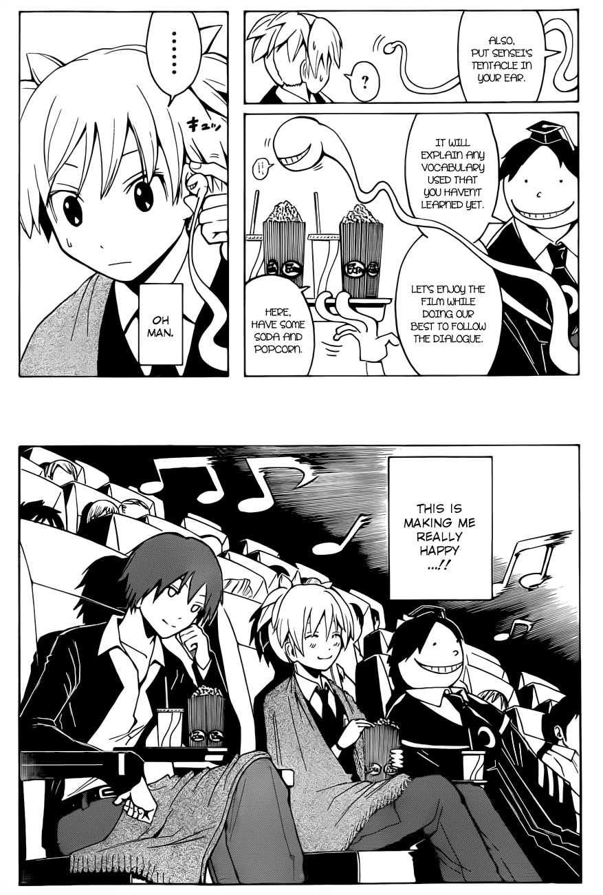 Ansatsu Kyoushitsu Chapter 28 page 12 - Chapter 28 : Movie Time.