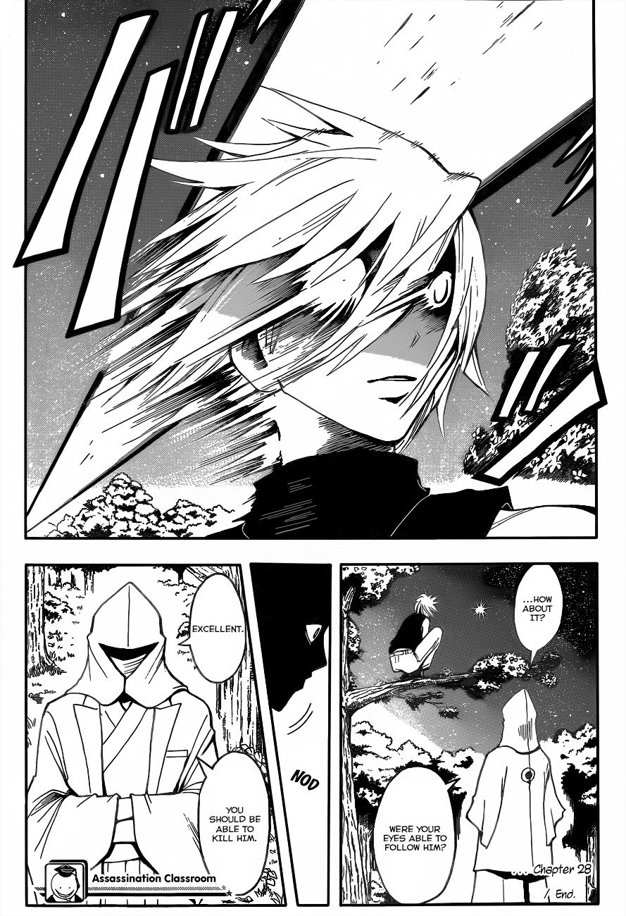 Ansatsu Kyoushitsu Chapter 28 page 18 - Chapter 28 : Movie Time.