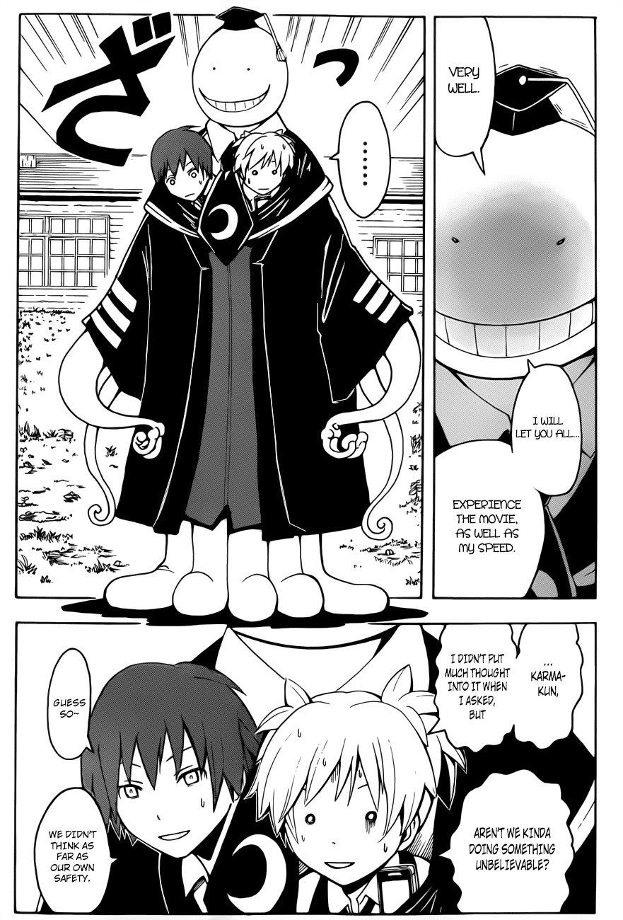 Ansatsu Kyoushitsu Chapter 28 page 6 - Chapter 28 : Movie Time.