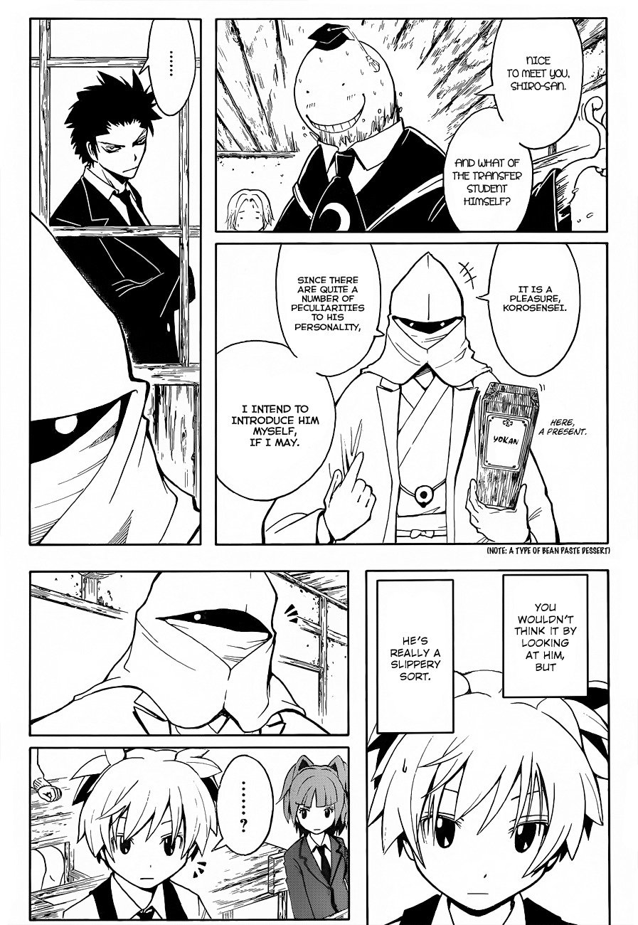 Ansatsu Kyoushitsu Chapter 29 page 11 - Chapter 29 : Transfer Student Time, Second Period