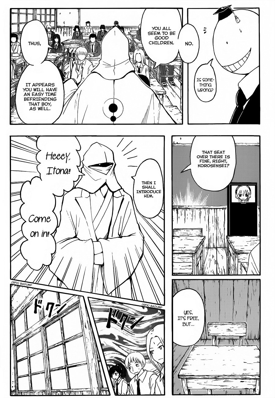 Ansatsu Kyoushitsu Chapter 29 page 12 - Chapter 29 : Transfer Student Time, Second Period