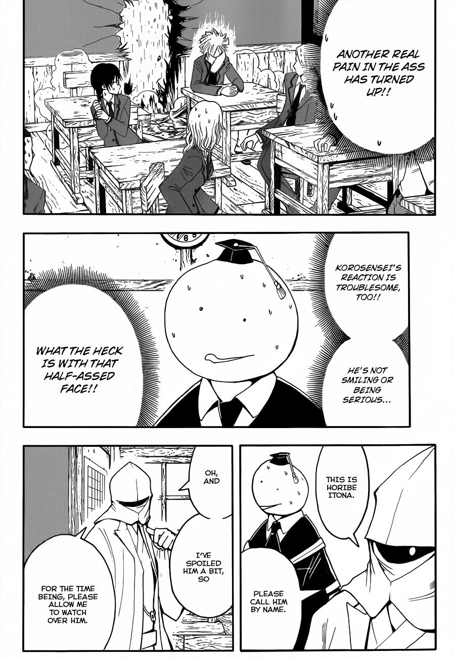Ansatsu Kyoushitsu Chapter 29 page 15 - Chapter 29 : Transfer Student Time, Second Period