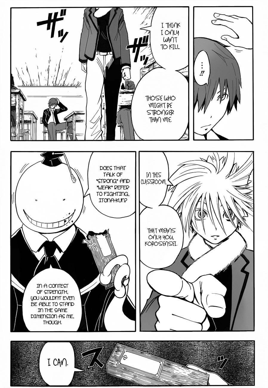 Ansatsu Kyoushitsu Chapter 29 page 18 - Chapter 29 : Transfer Student Time, Second Period