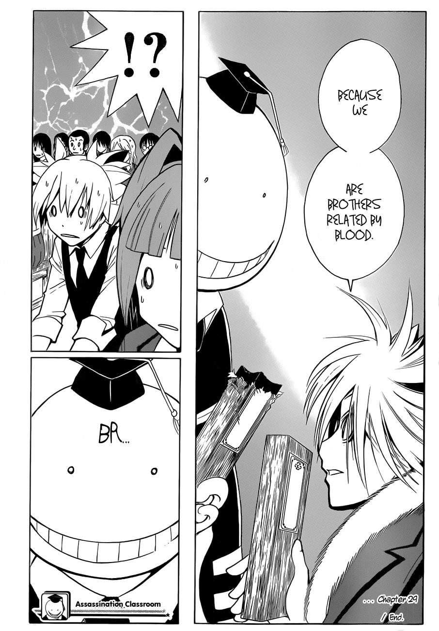Ansatsu Kyoushitsu Chapter 29 page 19 - Chapter 29 : Transfer Student Time, Second Period