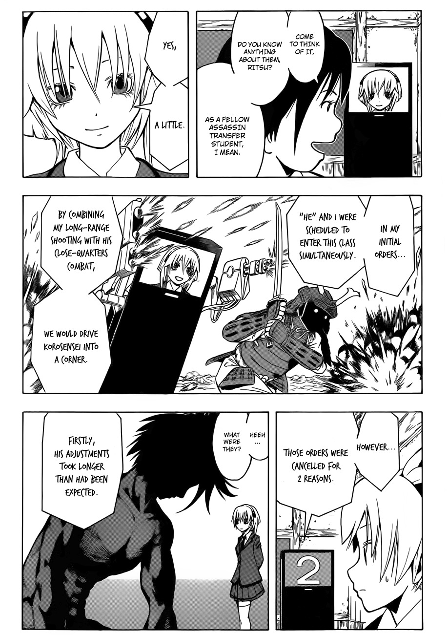 Ansatsu Kyoushitsu Chapter 29 page 6 - Chapter 29 : Transfer Student Time, Second Period