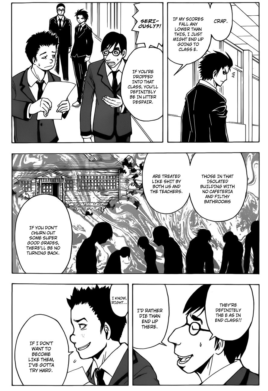 Ansatsu Kyoushitsu Chapter 3 page 10 - Chapter 3 : Service Time.
