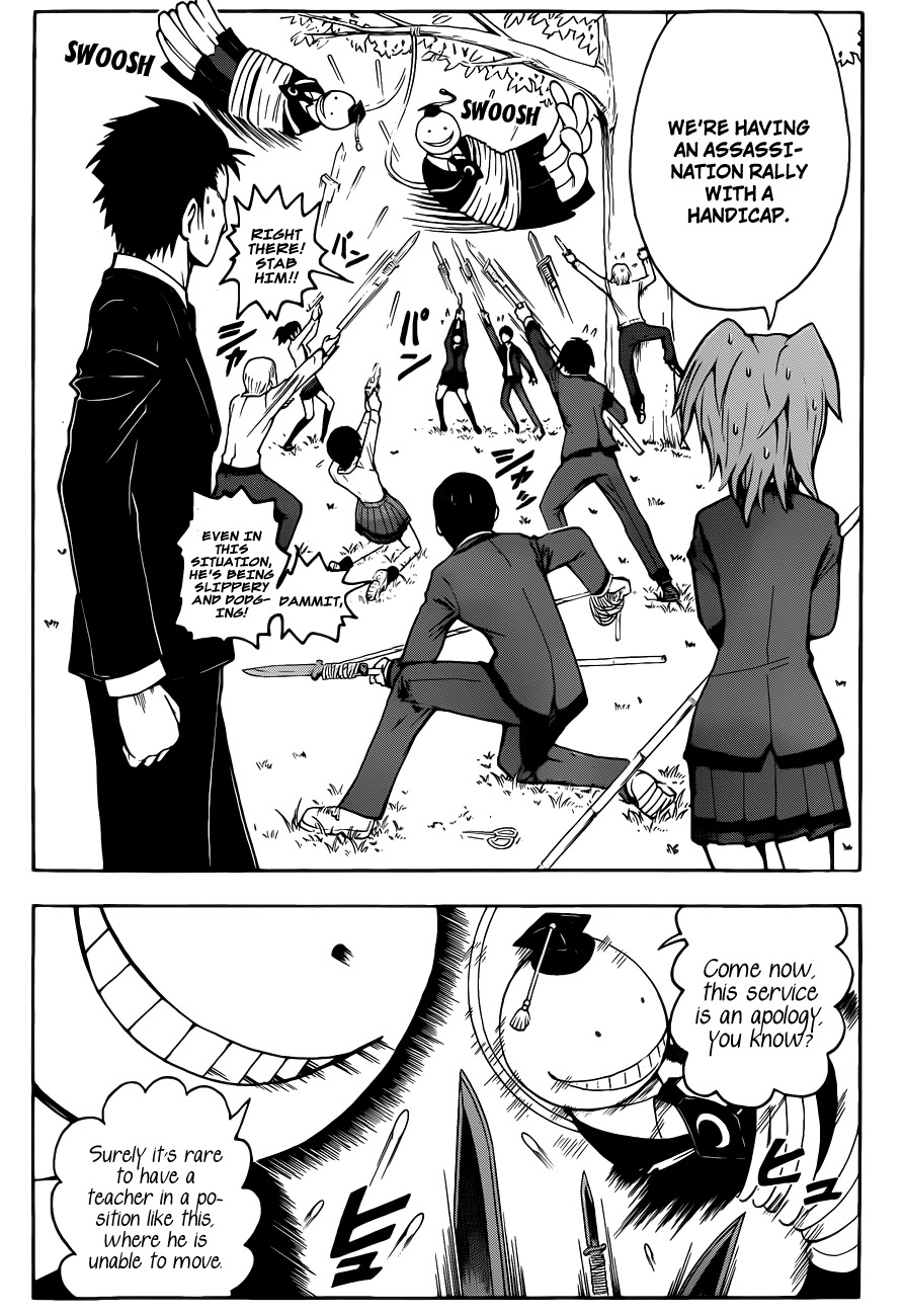Ansatsu Kyoushitsu Chapter 3 page 13 - Chapter 3 : Service Time.