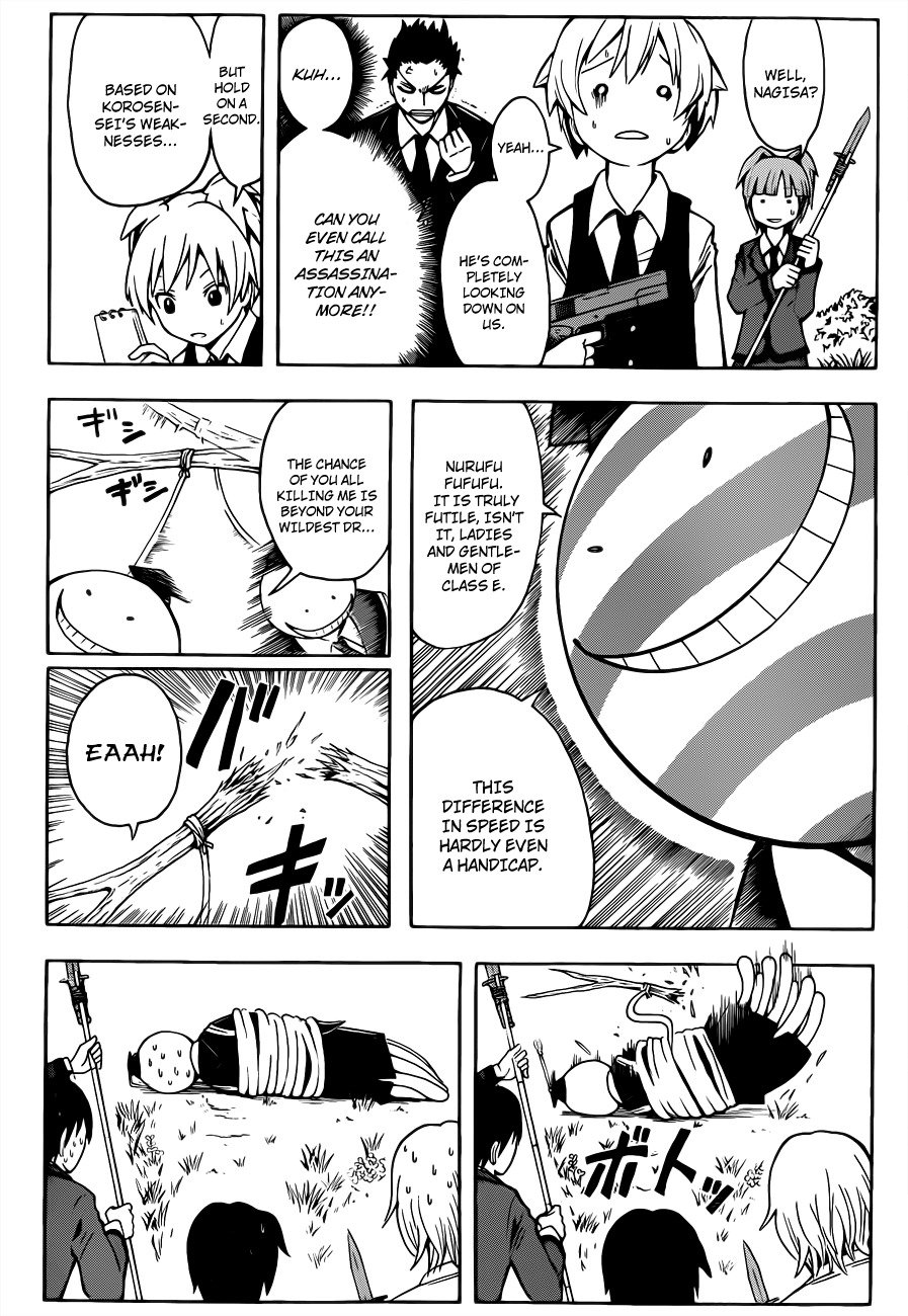 Ansatsu Kyoushitsu Chapter 3 page 14 - Chapter 3 : Service Time.