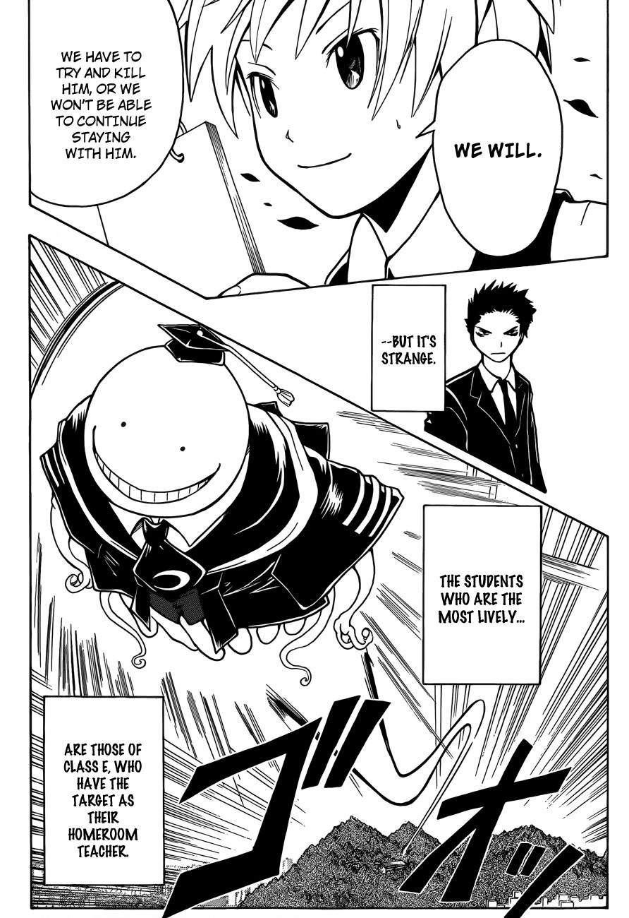 Ansatsu Kyoushitsu Chapter 3 page 18 - Chapter 3 : Service Time.
