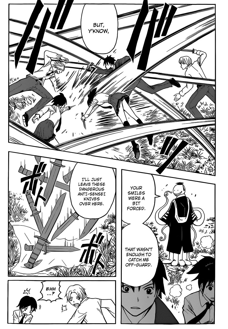 Ansatsu Kyoushitsu Chapter 3 page 4 - Chapter 3 : Service Time.