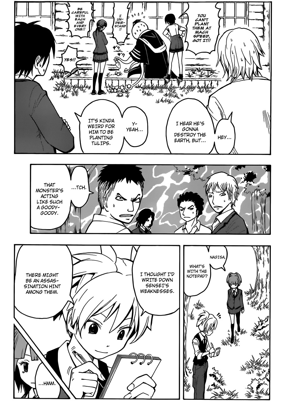 Ansatsu Kyoushitsu Chapter 3 page 6 - Chapter 3 : Service Time.