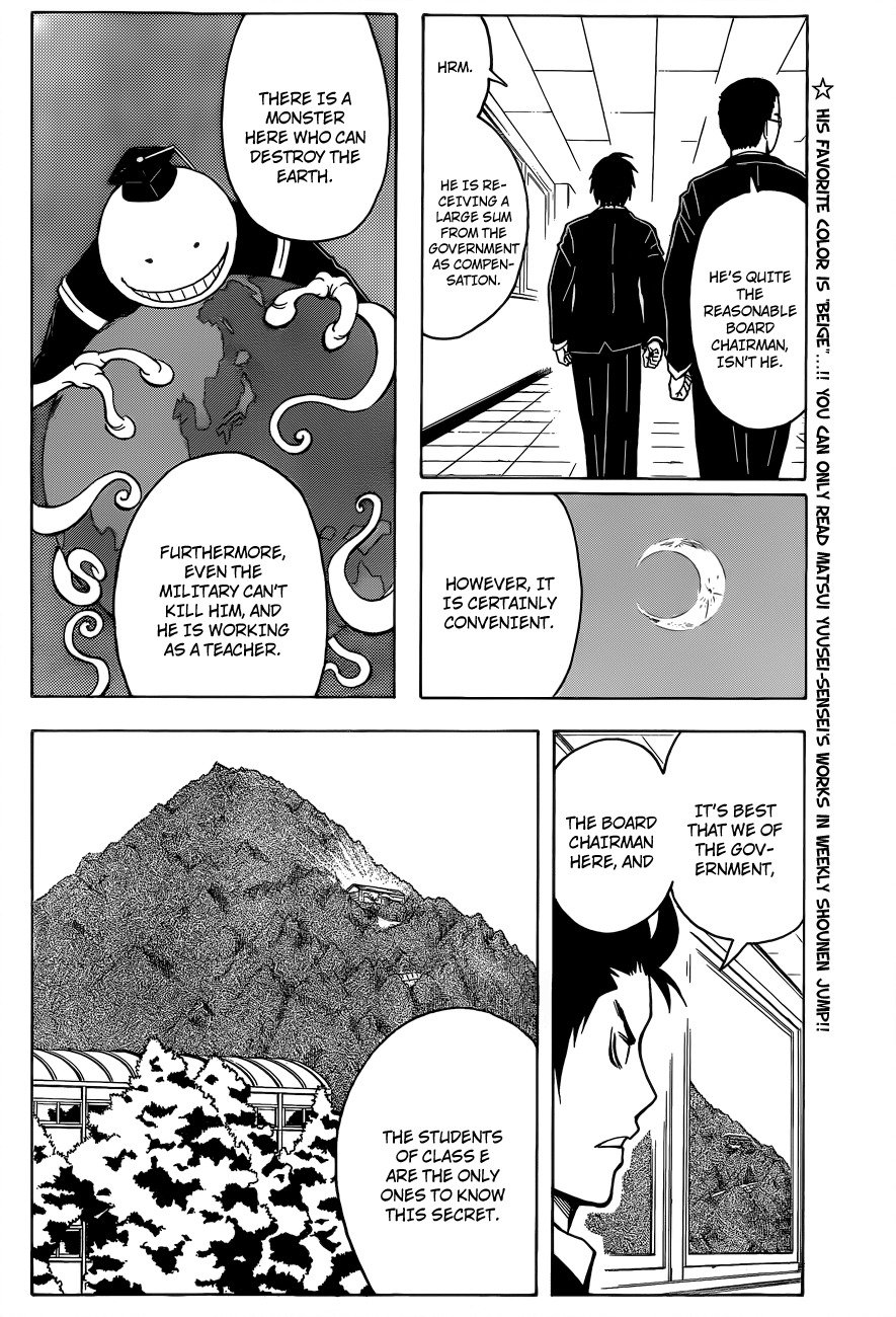 Ansatsu Kyoushitsu Chapter 3 page 9 - Chapter 3 : Service Time.