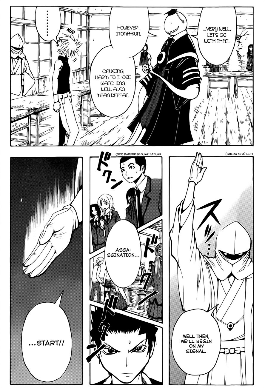 Ansatsu Kyoushitsu Chapter 30 page 12 - Chapter 30 : Incredulity Time