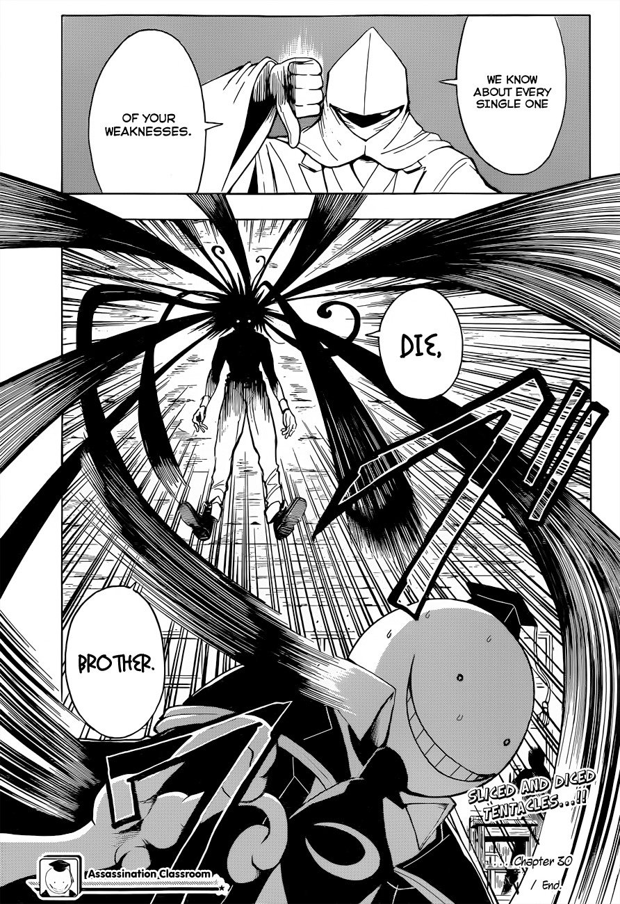 Ansatsu Kyoushitsu Chapter 30 page 20 - Chapter 30 : Incredulity Time