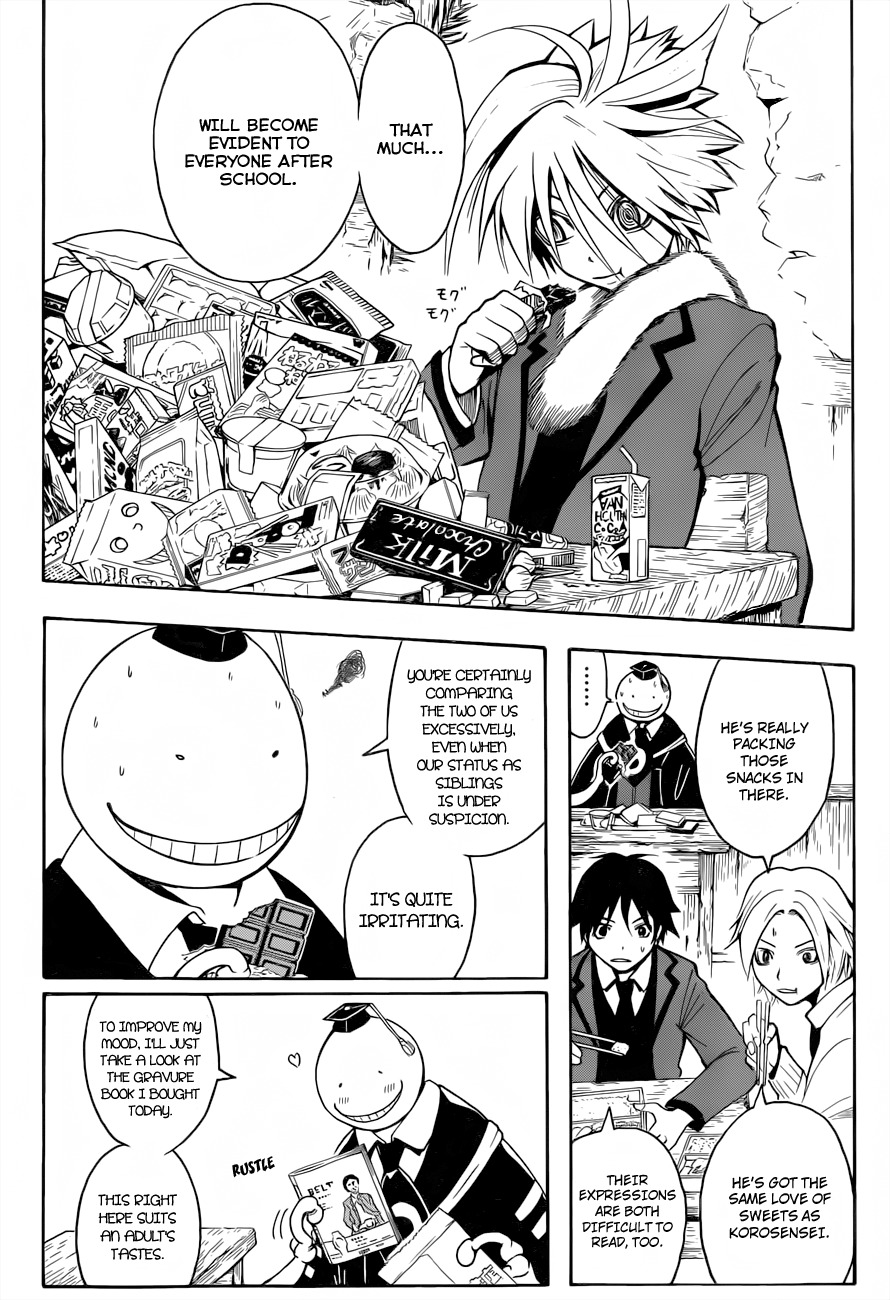 Ansatsu Kyoushitsu Chapter 30 page 6 - Chapter 30 : Incredulity Time