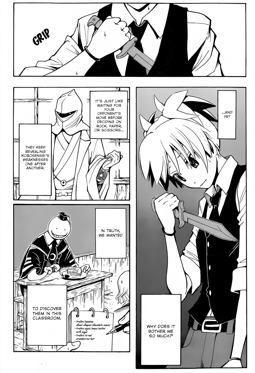 Ansatsu Kyoushitsu Chapter 31 page 11 - Chapter 31 : Having a Rough Time