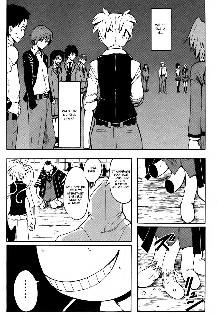 Ansatsu Kyoushitsu Chapter 31 page 12 - Chapter 31 : Having a Rough Time