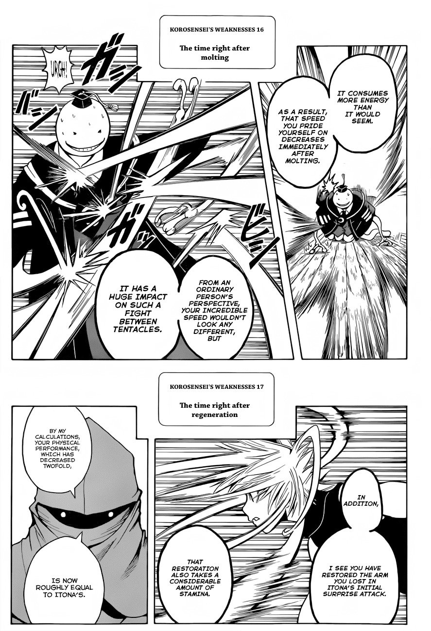 Ansatsu Kyoushitsu Chapter 31 page 6 - Chapter 31 : Having a Rough Time