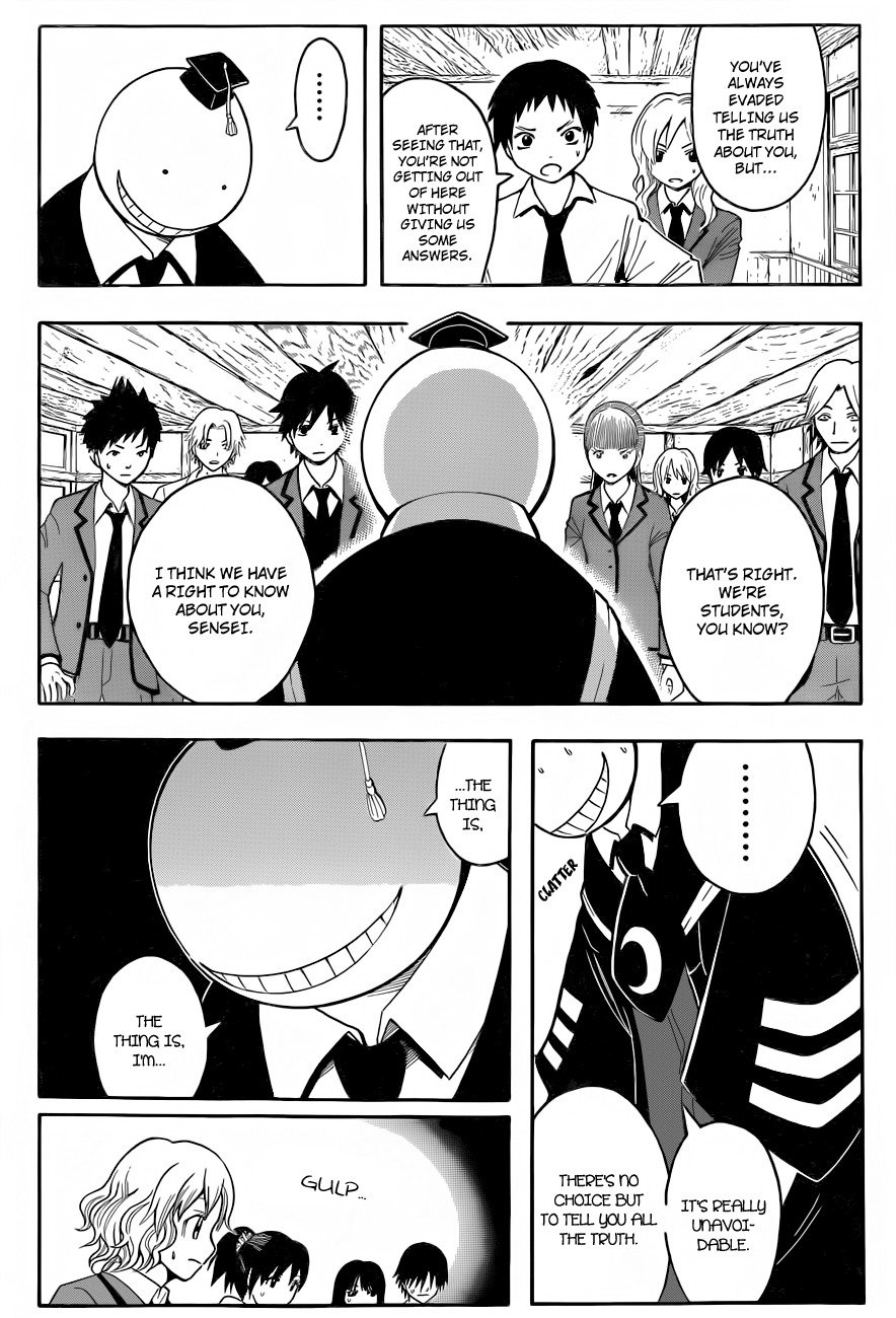 Ansatsu Kyoushitsu Chapter 32 page 11 - Chapter 32 : A Time of Connections