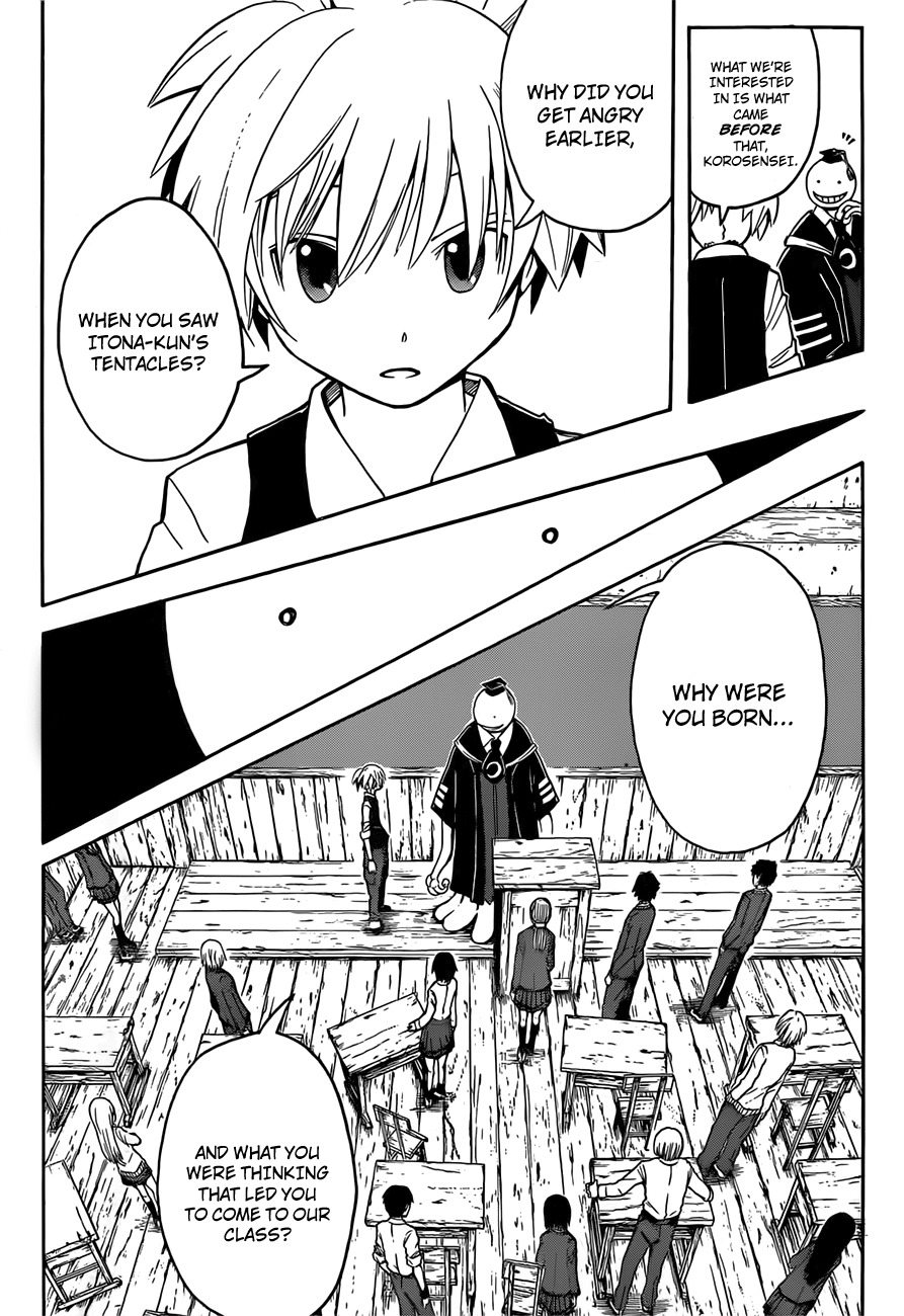 Ansatsu Kyoushitsu Chapter 32 page 13 - Chapter 32 : A Time of Connections