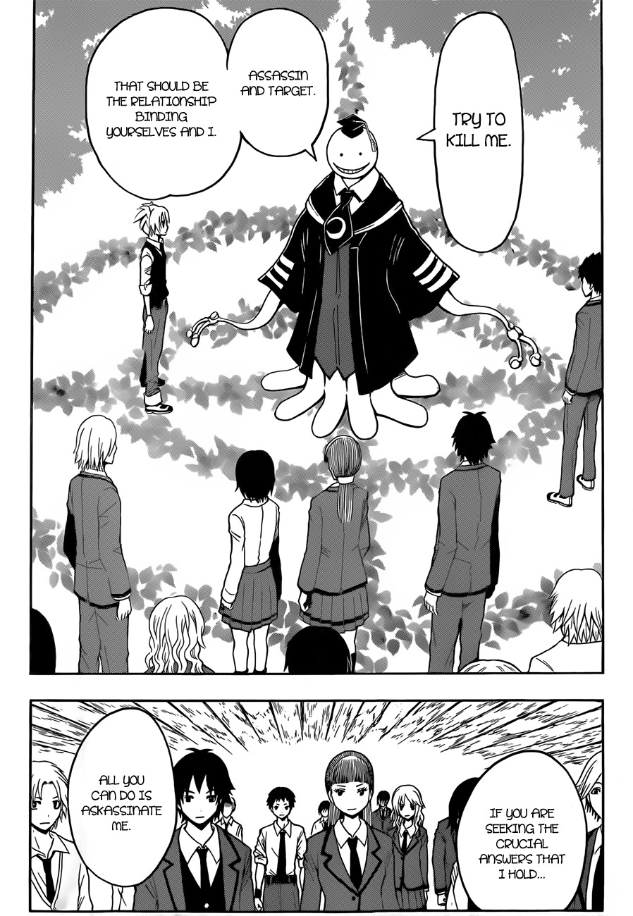 Ansatsu Kyoushitsu Chapter 32 page 15 - Chapter 32 : A Time of Connections