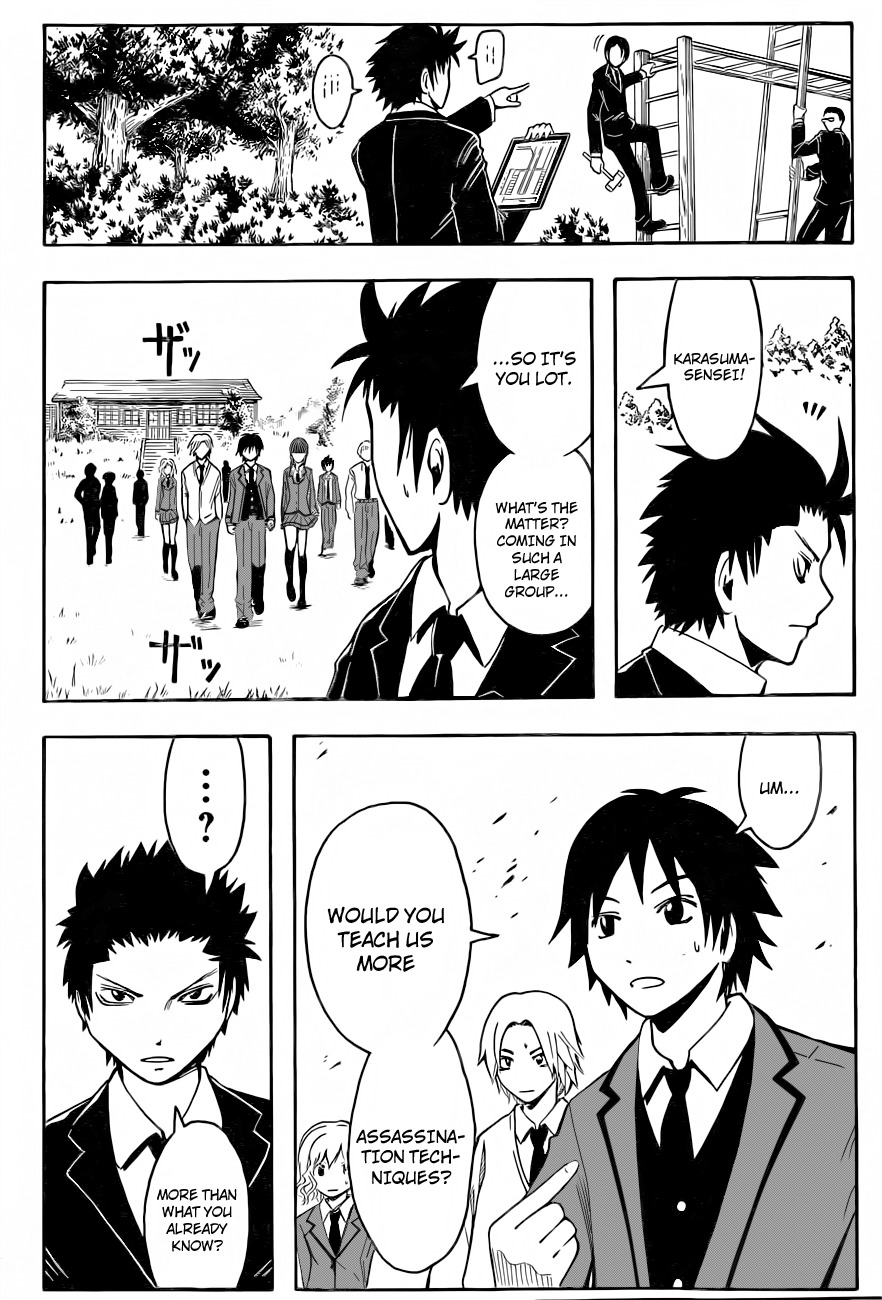 Ansatsu Kyoushitsu Chapter 32 page 17 - Chapter 32 : A Time of Connections
