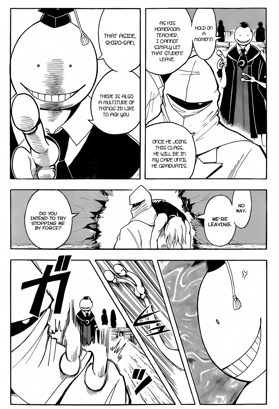 Ansatsu Kyoushitsu Chapter 32 page 6 - Chapter 32 : A Time of Connections
