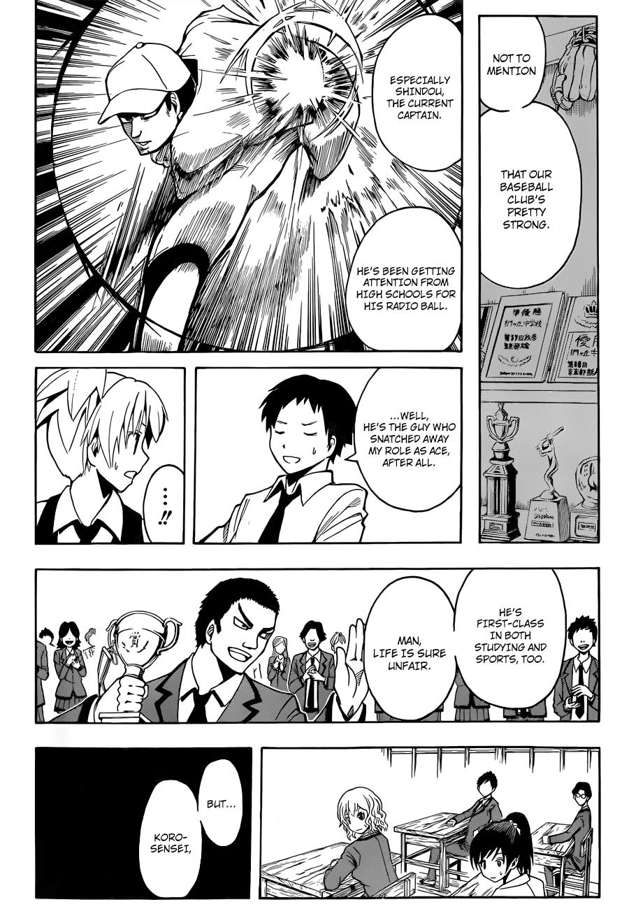 Ansatsu Kyoushitsu Chapter 33 page 11 - Chapter 33 : Time for a Ball Game.
