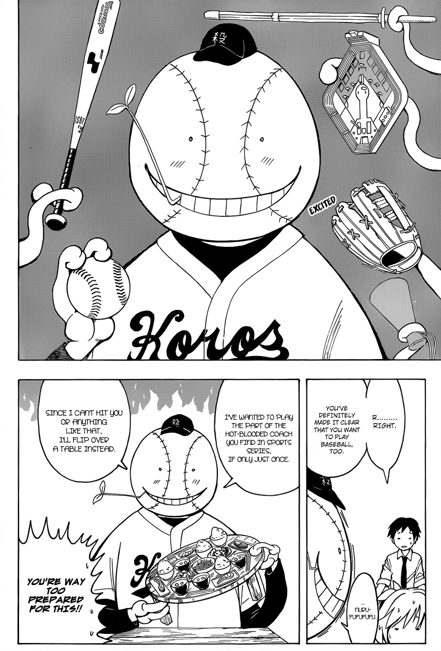 Ansatsu Kyoushitsu Chapter 33 page 13 - Chapter 33 : Time for a Ball Game.