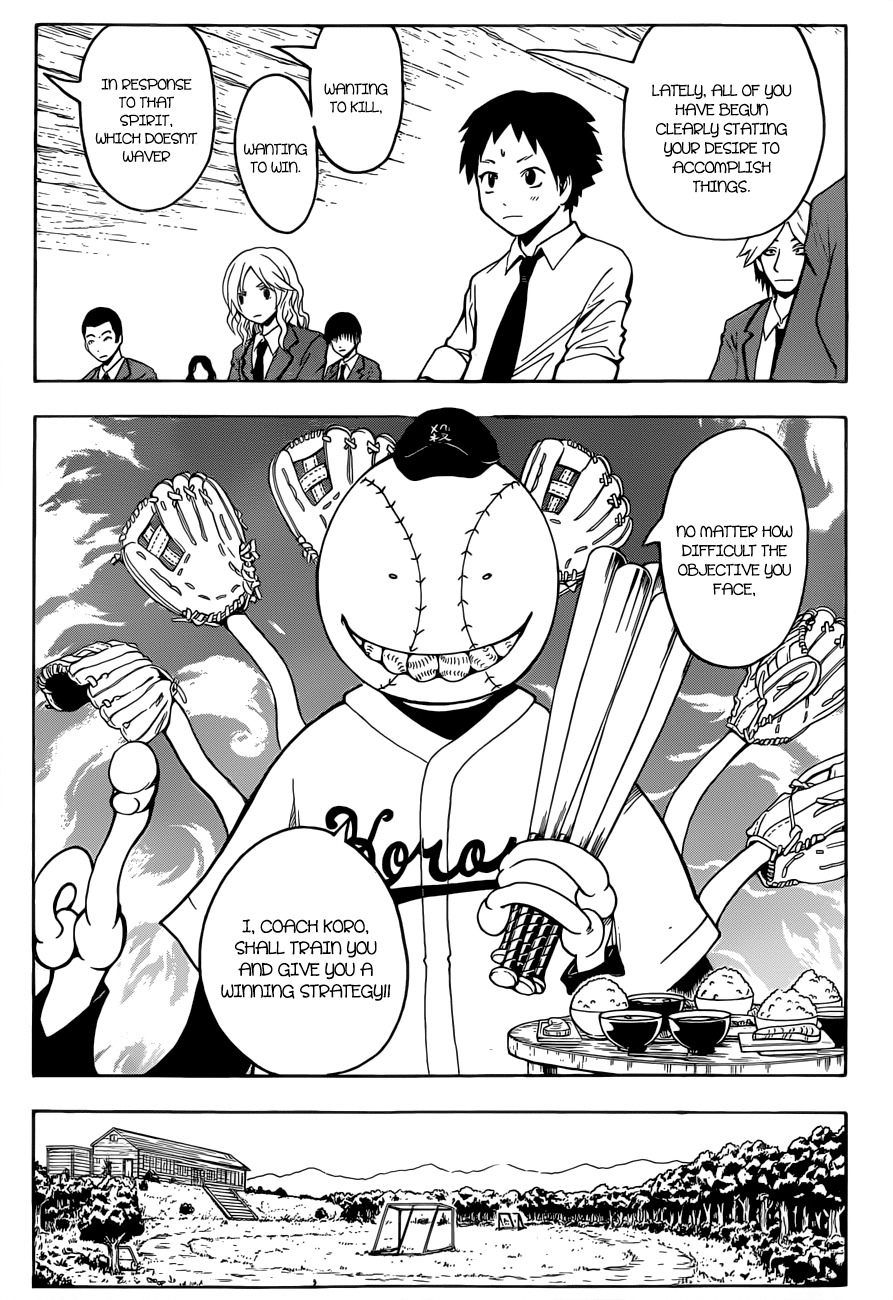 Ansatsu Kyoushitsu Chapter 33 page 14 - Chapter 33 : Time for a Ball Game.
