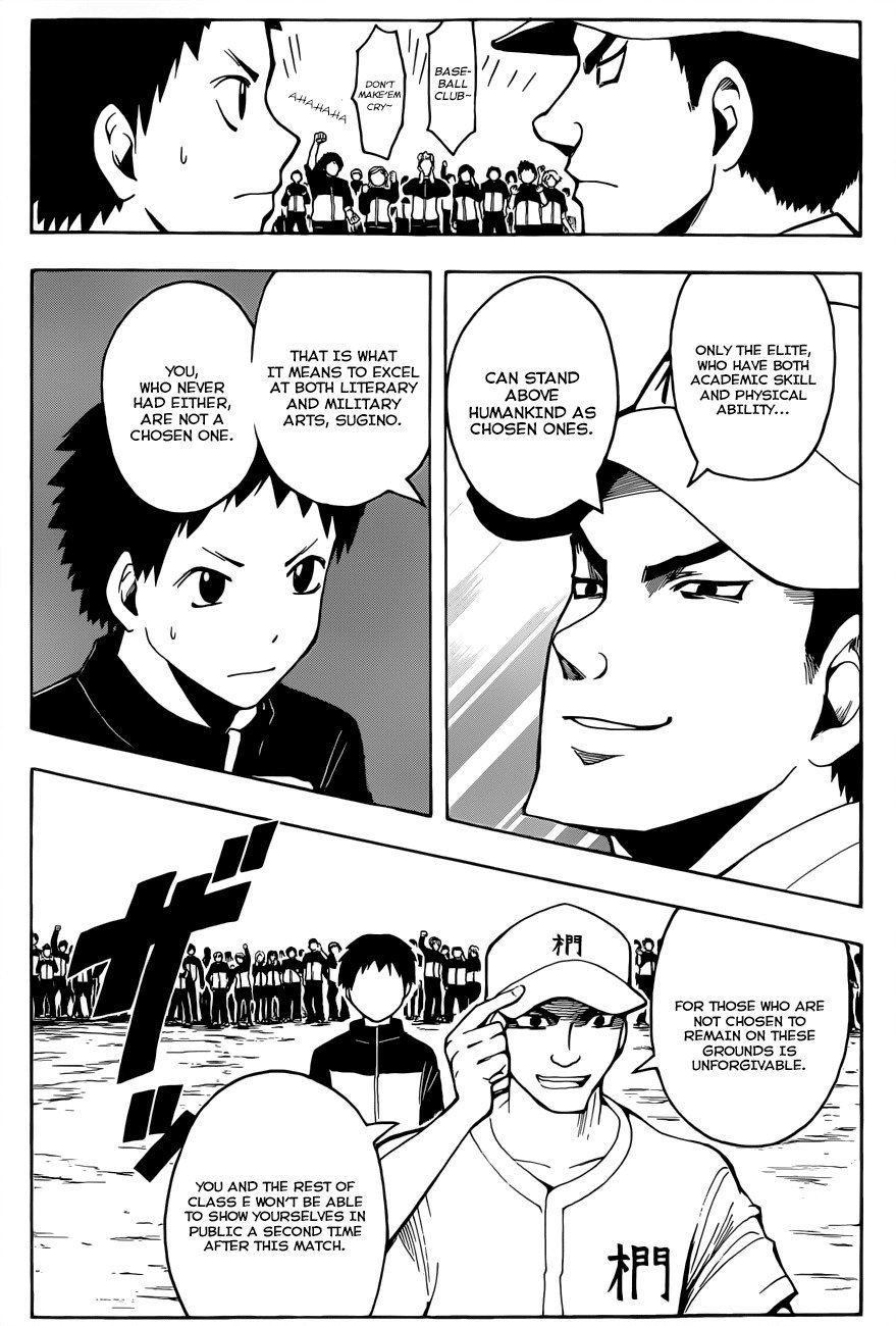 Ansatsu Kyoushitsu Chapter 33 page 18 - Chapter 33 : Time for a Ball Game.
