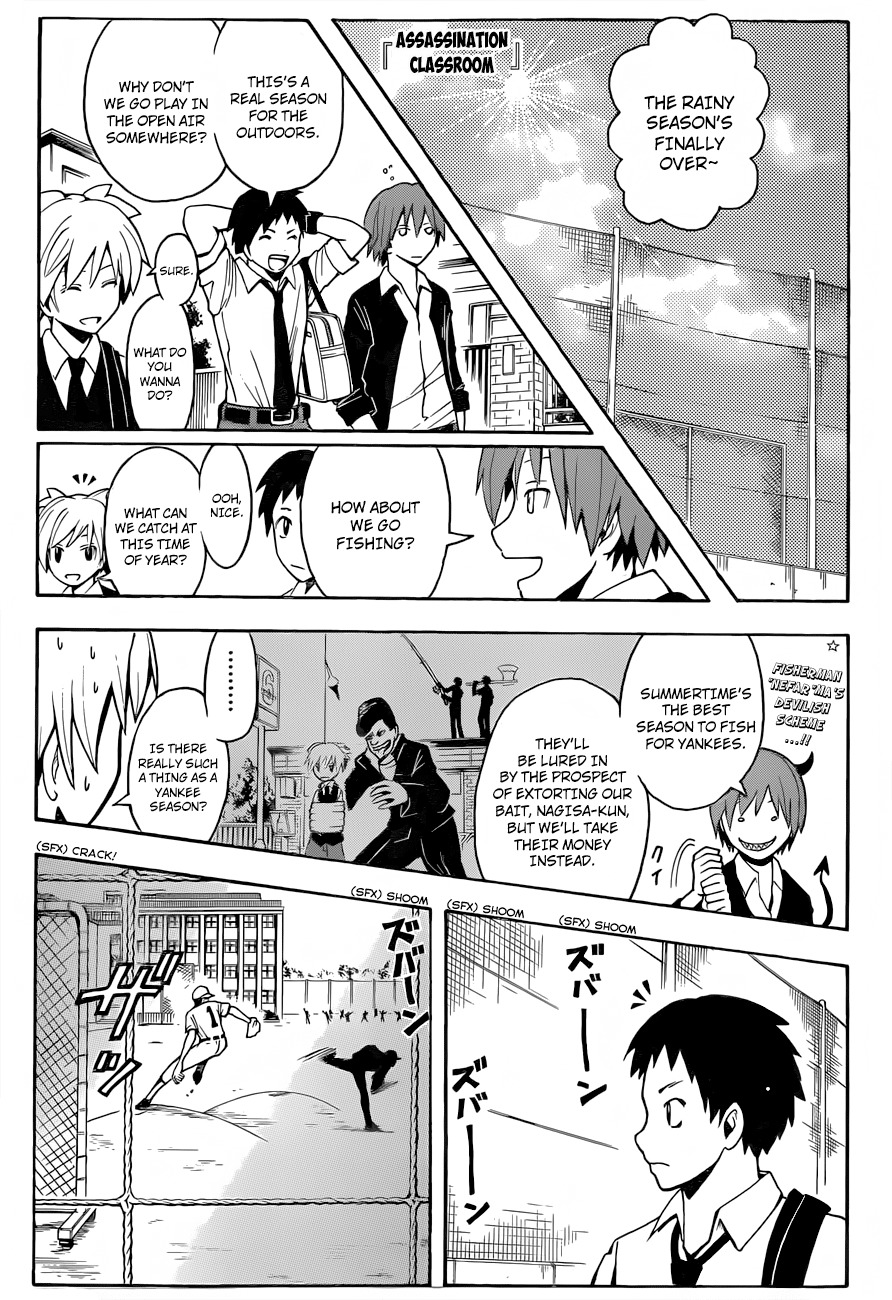 Ansatsu Kyoushitsu Chapter 33 page 2 - Chapter 33 : Time for a Ball Game.