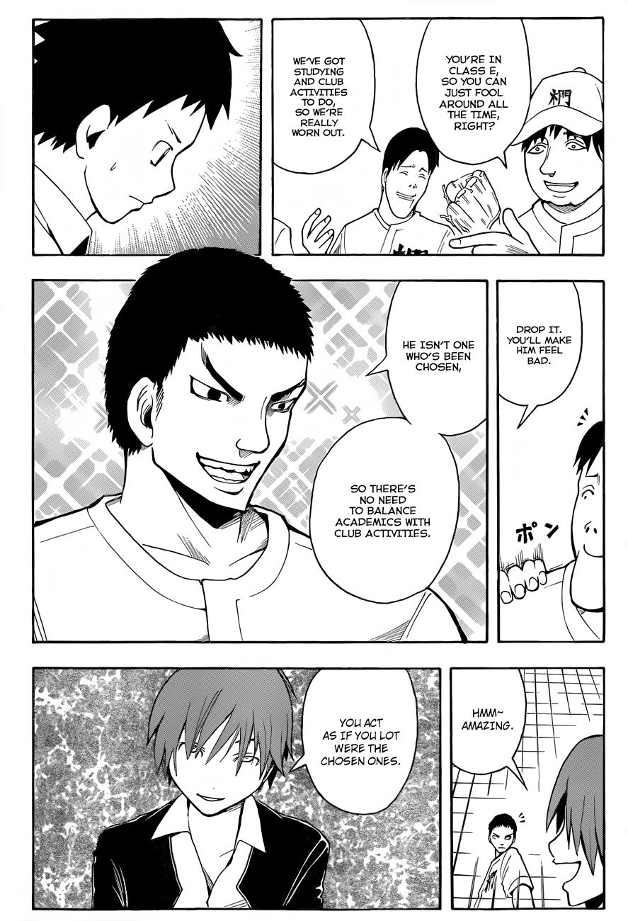 Ansatsu Kyoushitsu Chapter 33 page 5 - Chapter 33 : Time for a Ball Game.