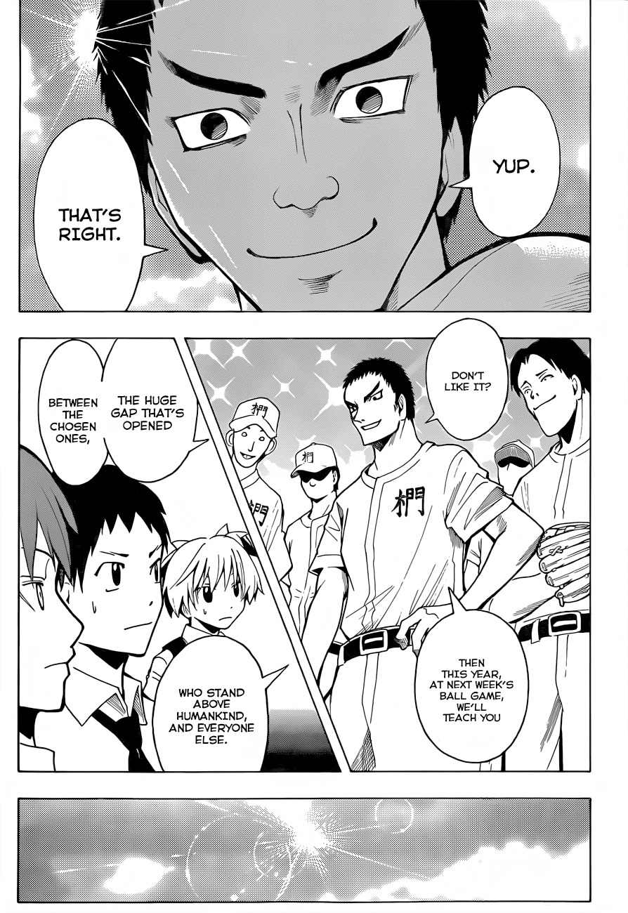 Ansatsu Kyoushitsu Chapter 33 page 6 - Chapter 33 : Time for a Ball Game.