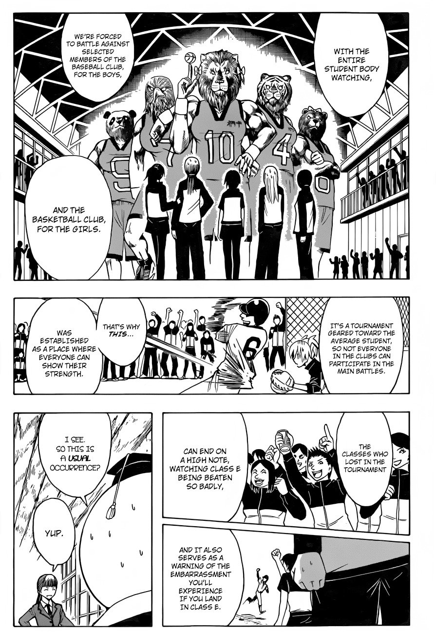 Ansatsu Kyoushitsu Chapter 33 page 8 - Chapter 33 : Time for a Ball Game.