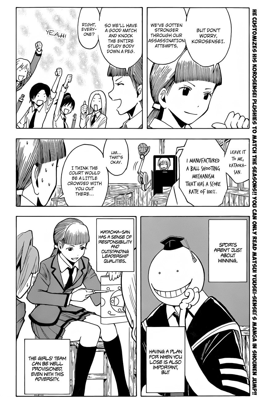 Ansatsu Kyoushitsu Chapter 33 page 9 - Chapter 33 : Time for a Ball Game.