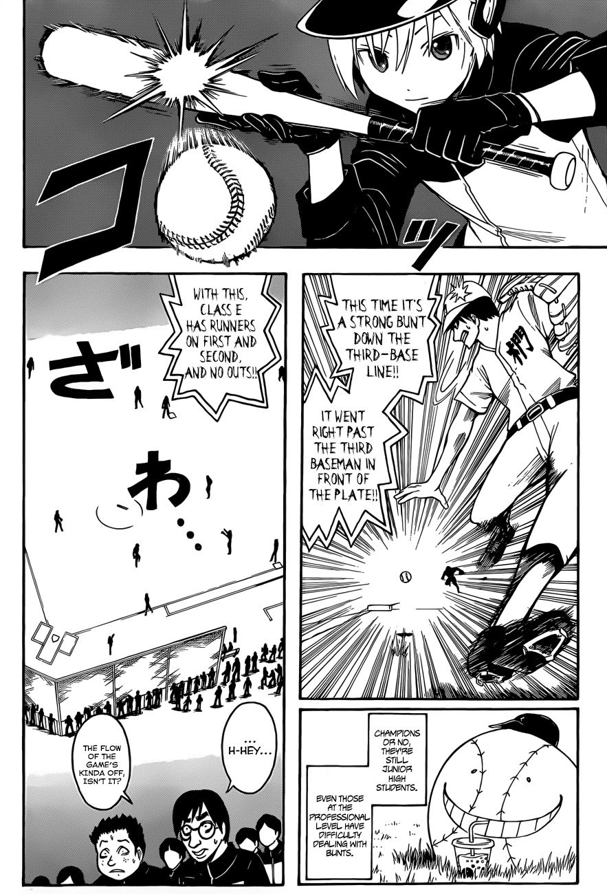Ansatsu Kyoushitsu Chapter 34 page 10 - Chapter 34 : Time to Bat First.